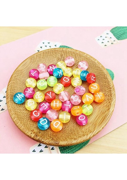 1100 Erken Çocukluk Eğitim Bulmaca Çocuk Akrilik Mektup Seti Kombinasyonu Mektup Boncuk Dıy Boncuklu Malzeme (Yurt Dışından) modelleri