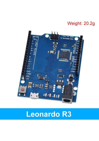 Leonardo R3 Mikrodenetleyici ATMEGA32U4 Geliştirme Kartı Arduino Dıy Başlangıç Kiti Için USB Kablosu ile Uyumlu (Yurt Dışından)
