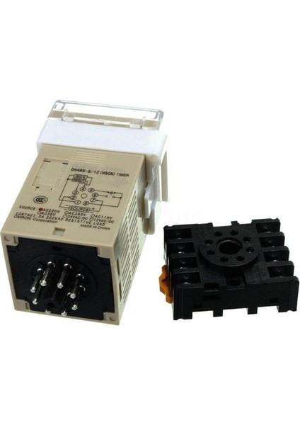 Ac 220V 5A Programlanabilir Çift Zamanlı Zamanlayıcı Gecikme Röle Cihazı Aracı DH48S-S (Yurt Dışından)