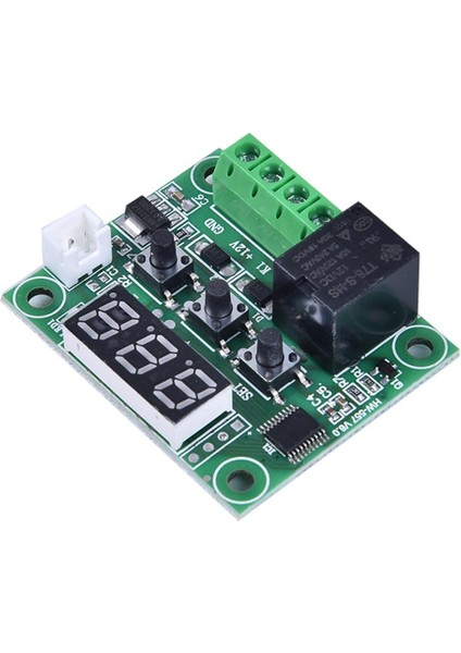 W1209 Dijital LED Dc 12V Sıcaklık Sıcaklık Isı Soğutma Kontrol Anahtarı Modülü (Yurt Dışından)