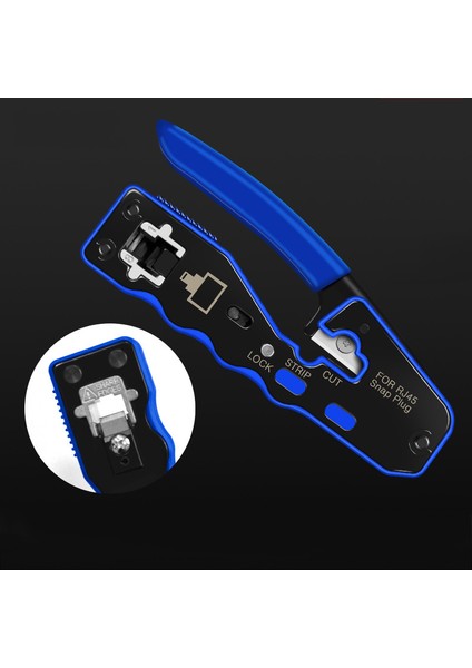 HY-670 8P8C RJ45 Kablo Crimper Ethernet Delikli Konnektör Sıkma Araçları Çok Fonksiyonlu Ağ Araçları Kablo Kelepçeleri, RJ45 Konnektörleri (Yurt Dışından) modelleri