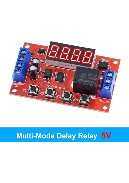 Dc 5V 12V 24V 10A Ayarlanabilir Zaman Geciktirme Rölesi Modülü 32 Mod LED Dijital Zamanlama Tetik Zamanlayıcı Kontrol Anahtarı Darbe Döngüsü (Yurt Dışından) fiyatları