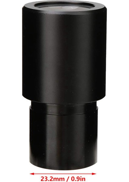 2 Adet 10X Mikroskop Mercek Geniş Açı Optik Lensler Adaptör Alanı 18MM Profesyonel Oküler Lens Standart (Yurt Dışından)