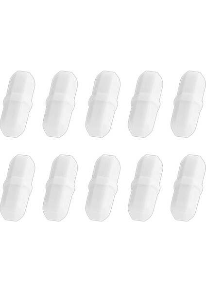 10 Adet 20MM/0.8 Inç Manyetik Karıştırıcı Mikser Karıştırma Çubuğu Laboratuvar Çubuğu Karıştırma Plakası Çubuğu (Yurt Dışından)