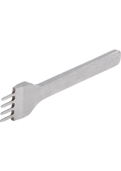 Prong Punch Aracı Yüksek Hız Çeliği Dikiş 4 Keski Dıy Leathercrafts Dikiş Deri Delme Için (Yurt Dışından)