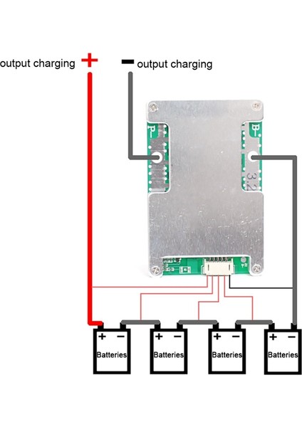 4s Lityum Koruma Levhası 12.8V 120A Bms Lityum Demir Fosfat Şarj Cihazı Koruma Levhası Lifepo4 Için (Yurt Dışından)