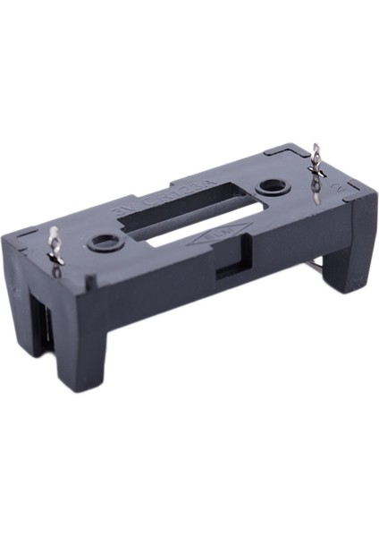 2x Plastik Kabuk 3V CR123A Düğme Pil Yuvaları Tutucu Kılıf Siyah (Yurt Dışından) fiyatları