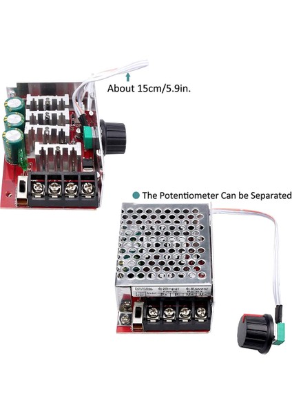 7-70V 30A Pwm Dc Motor Hız Kontrol Anahtarı Kontrolü 12V 24V 36V 48V 30 Amp Sigorta ile (Yurt Dışından) modelleri