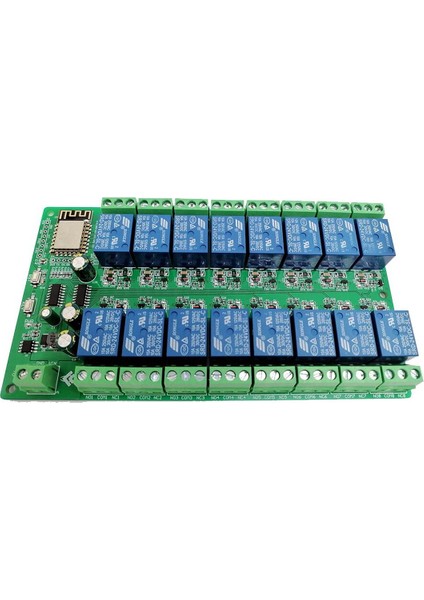 5V 12V 24V 16 Kanallı Optokuplörlü Röle Modülü. Arduino ESP8266 Wifi Röle Modülü Için Röle Çıkışı 16 Yollu Röle Modülü (Yurt Dışından)