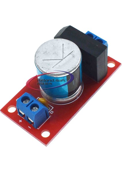 Doğrultucu Filtre Kartı Doğrultucu 8A Kırmızı LED Göstergeli Ac Tek Dc Tek Kaynaklı Amplifikatör Devre Kartı Modülü (Yurt Dışından)