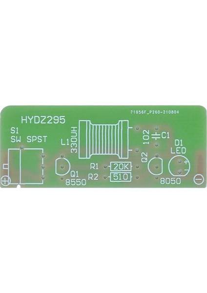 Fla-1 1.5V Basit El Feneri Dıy Kiti Entegre Devre Kartı Lehimleme Uygulama Paketi Elektronik Bileşenler Kaynak Eğitimi (Yurt Dışından)