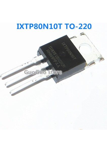 5 Adet IXTP80N10T TO-220 TP80N10T 80N10 TO220 80A/100V Invertör Mosfet Transistör (Yurt Dışından)