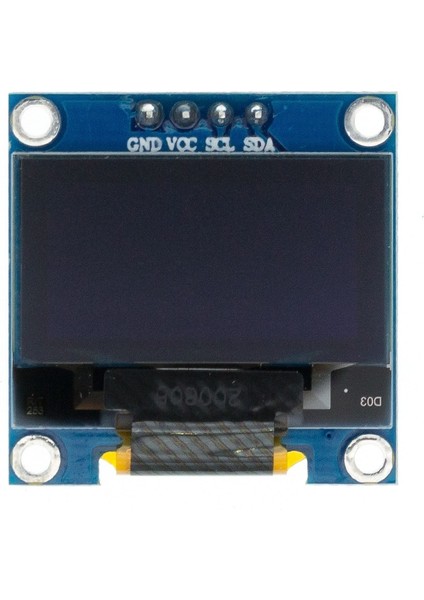 0.96 Inç Iıc Seri Beyaz OLED Ekran Modülü 128X64 I2C SSD1306 12864 LCD Ekran Kartı Gnd Vcc Scl Sda 0.96 (Yurt Dışından) fırsatları