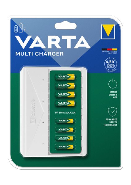 57658 Multi Aa/aaa 8 Li Ince Kalem Pil Şarj Cihazı Aydos