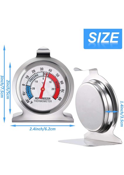 Pişirme Termometresi-3 *termometre-Gümüş (Yurt Dışından)