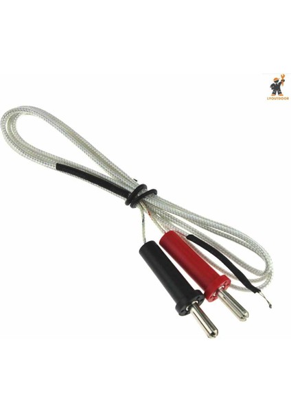 【ayak KOLTUK】TP-01A K-Tipi 100CM Uzunluk Tel Sıcaklık Testi Termokupl Sensör Probu (Yurt Dışından)
