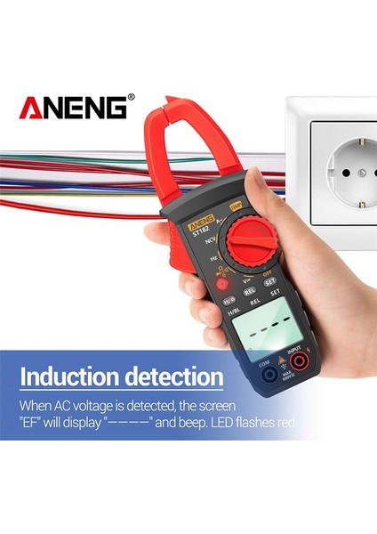 Taşınabilir LCD Dijital Kelepçe Multimetre Dc/ac Gerilim Metre Voltmetre Ampermetre Amp Hz Kapasite Ncv Ohm Direnç Sıcaklık Test Cihazı Multitester (Yurt Dışından) indirimleri