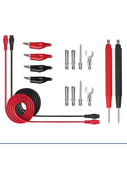16'sı 1 Arada Multimetre Probları Standart Kitli Çok Fonksiyonlu Kombinasyon Hattı Seti - Çok Renkli (Yurt Dışından)