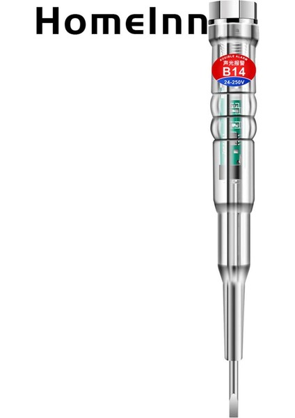 Homeınn Devre Test Cihazı Yüksek Parlaklık 24-250 V Elektroskop Tornavida Test Kalemi Aracı (Yurt Dışından)