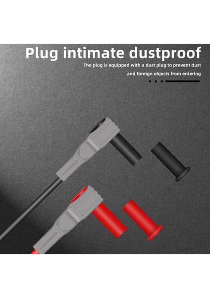 Multimetre Testi Silikon Hattı 1000V 20A Iğne Ucu Probu Test Cihazı Multimetre Kablosu (Yurt Dışından) indirimleri