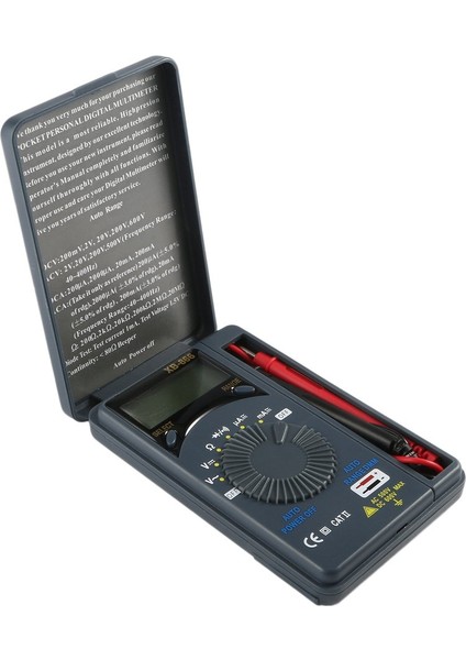 Ha Otomatik Aralık Test Cihazı LCD Mini Otomatik Aralık Ac/dc Dijital Multimetre Voltmetre-Siyah (Yurt Dışından) indirimleri