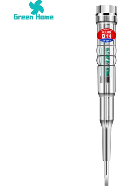 Yeşil Ev Elektrikli Test Kalemi LED Çift Işıklar 24-250 V Özel Indüksiyon Elektrik Tornavida Kalemi (Yurt Dışından) fiyatları