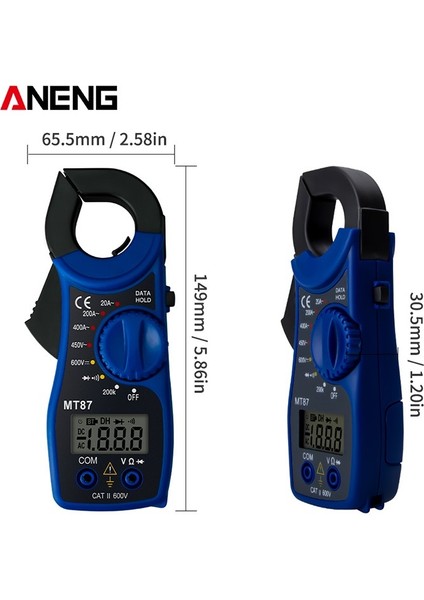 Dası Taşınabilir LCD Dijital Pens Metre Ölçümlü Multimetre Ac/dc Ohm Akım Gerilim Test Cihazı Ampermetre Acv/dcv Aca Büyük Kapasitenin Otomatik Aralığı Ölçümü Ncv Dijital Pens Metre (Yurt Dışından) fiyatları