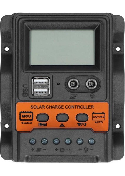 Ev Endüstrisine Yönelik Küçük Güneş Enerjisi Sistemleri Için Solar Şarj Kontrol Cihazı Solar Kontrol Regülatörü Dc 12V‑24V Deşarj (Yurt Dışından)