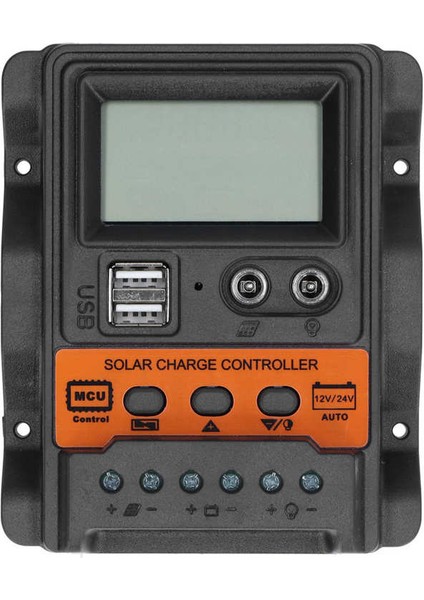 Ev Endüstrisine Yönelik Küçük Güneş Enerjisi Sistemleri Için Solar Şarj Kontrol Cihazı Solar Kontrol Regülatörü Dc 12V‑24V Deşarj (Yurt Dışından)