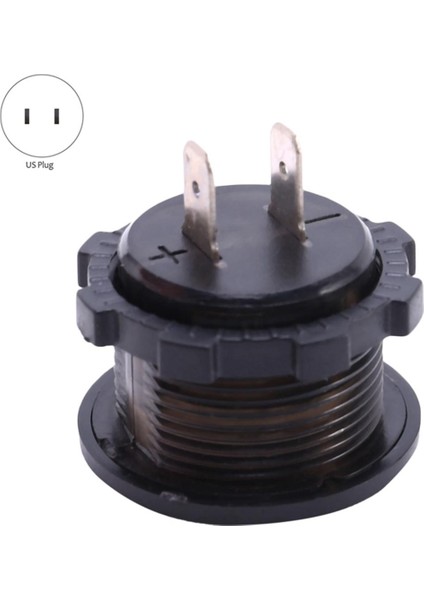 2x DC12V Rd Dijital Voltmetre Üç Teller Araçlar Motosikletler Tekne Arabalar Gerilim Panel Metre LED Ekran Renkli (Yurt Dışından)