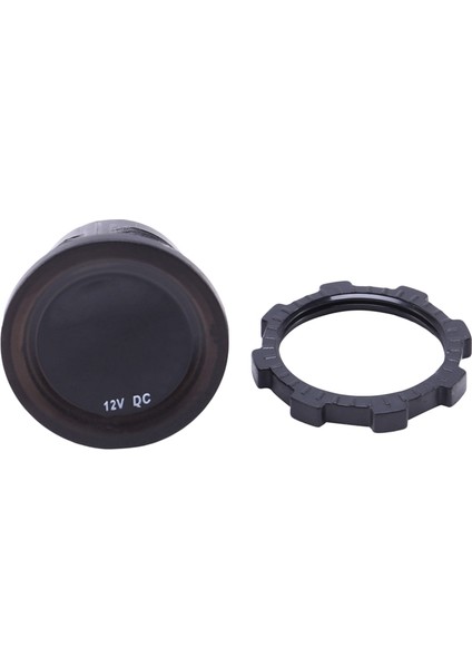 2x DC12V Rd Dijital Voltmetre Üç Teller Araçlar Motosikletler Tekne Arabalar Gerilim Panel Metre LED Ekran Renkli (Yurt Dışından) indirimleri