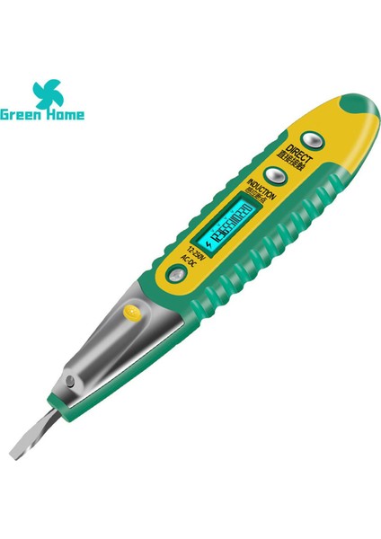 Green Home Elektrik Test Kalemi Okunması Kolay Temassız Ac Dc 12-250V Gerilim Test Kalemi (Yurt Dışından)