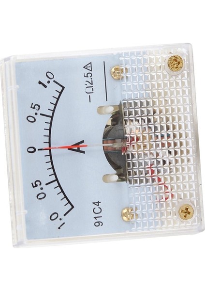 Sınıf 2.5 Doğruluk Dc 0-1 A Amper Analog Metre Ampermetre 91C4 (Yurt Dışından)