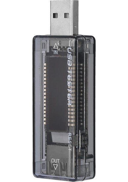 USB Volt Akım Gerilim Doktor Şarj Cihazı Kapasite Test Cihazı Ölçer (Yurt Dışından)