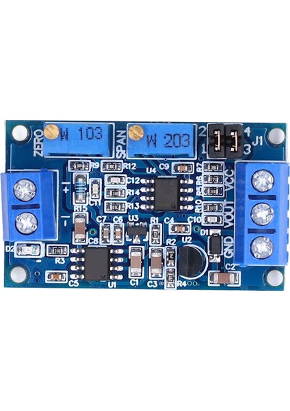 Akımdan Gerilime Dönüştürücü 0/4-20MA 0-3.3V/5V/10V Sinyal Dönüşüm Modülü (Yurt Dışından)