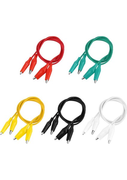 10PCS Küçük Renkli Timsah Kelepçe Test Hattı Çift Kafa Bakım Travers (Yurt Dışından)