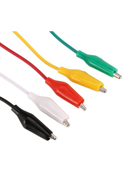 10PCS Küçük Renkli Timsah Kelepçe Test Hattı Çift Kafa Bakım Travers (Yurt Dışından) indirimleri