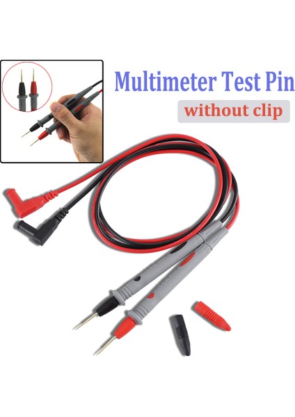 【ayak KANEPE】PT1005 1000V 10A Evrensel Dijital Multimetre Probu Testi Pin Iğne Ucu Çoklu Metre Test Cihazı Kurşun Probu Tel Kalem Kablosu (Yurt Dışından)