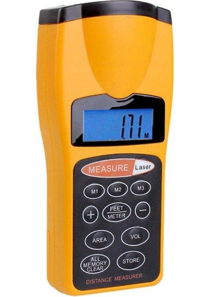 CP-3007 Çok Fonksiyonlu LCD Ultrasonik Mesafe Ölçer Ölçüm Mesafe Bulucu (Yurt Dışından)