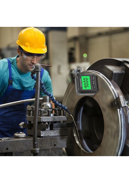 Dijital Iletki Açı Bulucu Mini Inklinometre Manyetik Taban Dijital Açı Ölçer, LCD Arka Işıklar Seviye Test Cihazı Ölçme Aletleri (Pil Yok) (Yurt Dışından) modelleri