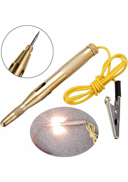 6V 12V 24V Araba Işık Test Cihazı Otomotiv Test Cihazı Test Lambası Probu Onarım Kalemi (Yurt Dışından) indirimleri