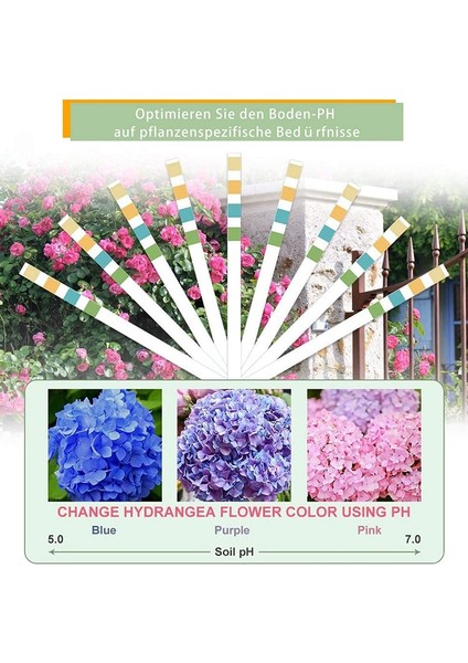 Toprak Ph Test Şeritleri 100 Şerit Toprak Test Cihazı 0-14 Ph Toprak Testi, Toprak Ph Test Şeritleri, Toprak Için Bitki Test Cihazı, Ph Test Şeritleri (Yurt Dışından) modelleri