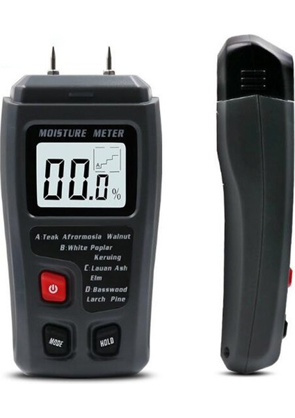 Nem Test Cihazı Nem Analiz Cihazı Ahşap Zemin Karton Nem Ölçümü Siyah (Yurt Dışından) fiyatları