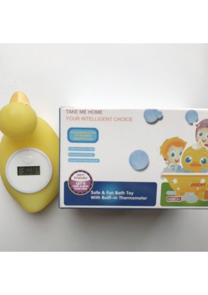 1 Adet Bebek Su Termometresi Plastik Sıcaklık Ölçümü Bebek Duş Sensörü Termometre Yüzen Banyo Bakımı - Sarı (Yurt Dışından) fırsatları