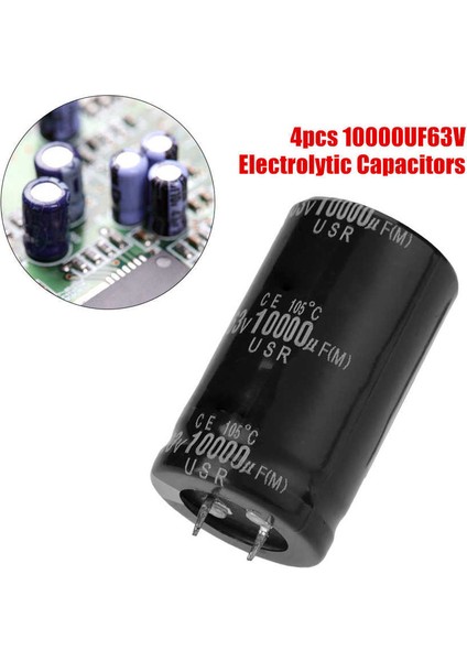 Amplifikatör R Için 4x Ses Elektrolitik Kondansatör 10000UF 63V Elektronik Bileşen (Yurt Dışından) fırsatları