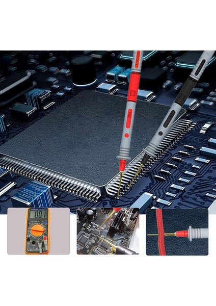 Multimetre Test Kabloları Kiti Dijital Elektrik Test Probları Timsah Klipsli Set Mini Kavrayıcı Test Kanca Klipsleri Cımbız (Yurt Dışından) modelleri