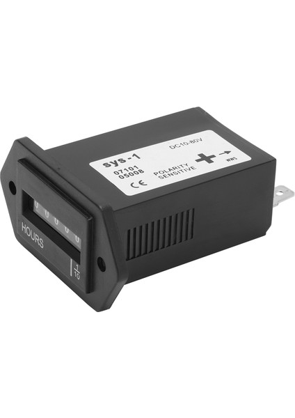 Sys‑1 Dc 10-80V Quartz Elektronik Zamanlayıcı Saat Ölçer Göstergesi, Takılı Tokalı (Yurt Dışından) fırsatları