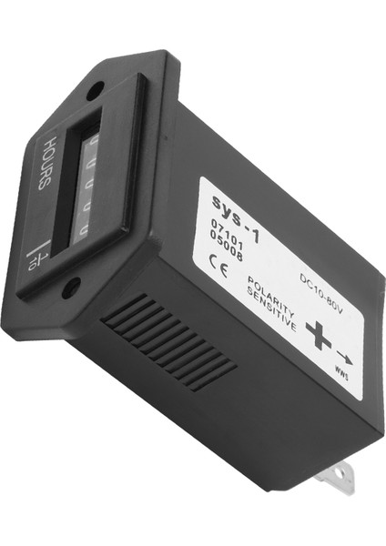 Sys‑1 Dc 10-80V Quartz Elektronik Zamanlayıcı Saat Ölçer Göstergesi, Takılı Tokalı (Yurt Dışından) indirimleri