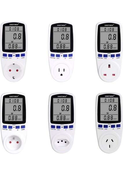 Ab Dijital LCD Watt Metre Wattmetre Watt Elektrik Kwh Wer Monitör Elektrik Sayacı Ölçüm Çıkışı Wer Analizörü (Yurt Dışından) modelleri