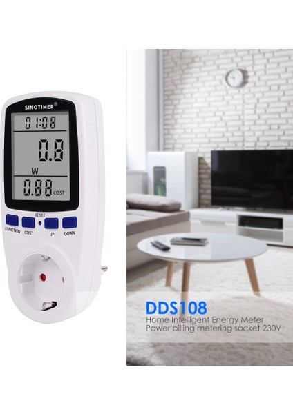 Ab Dijital LCD Watt Metre Wattmetre Watt Elektrik Kwh Wer Monitör Elektrik Sayacı Ölçüm Çıkışı Wer Analizörü (Yurt Dışından) indirimleri